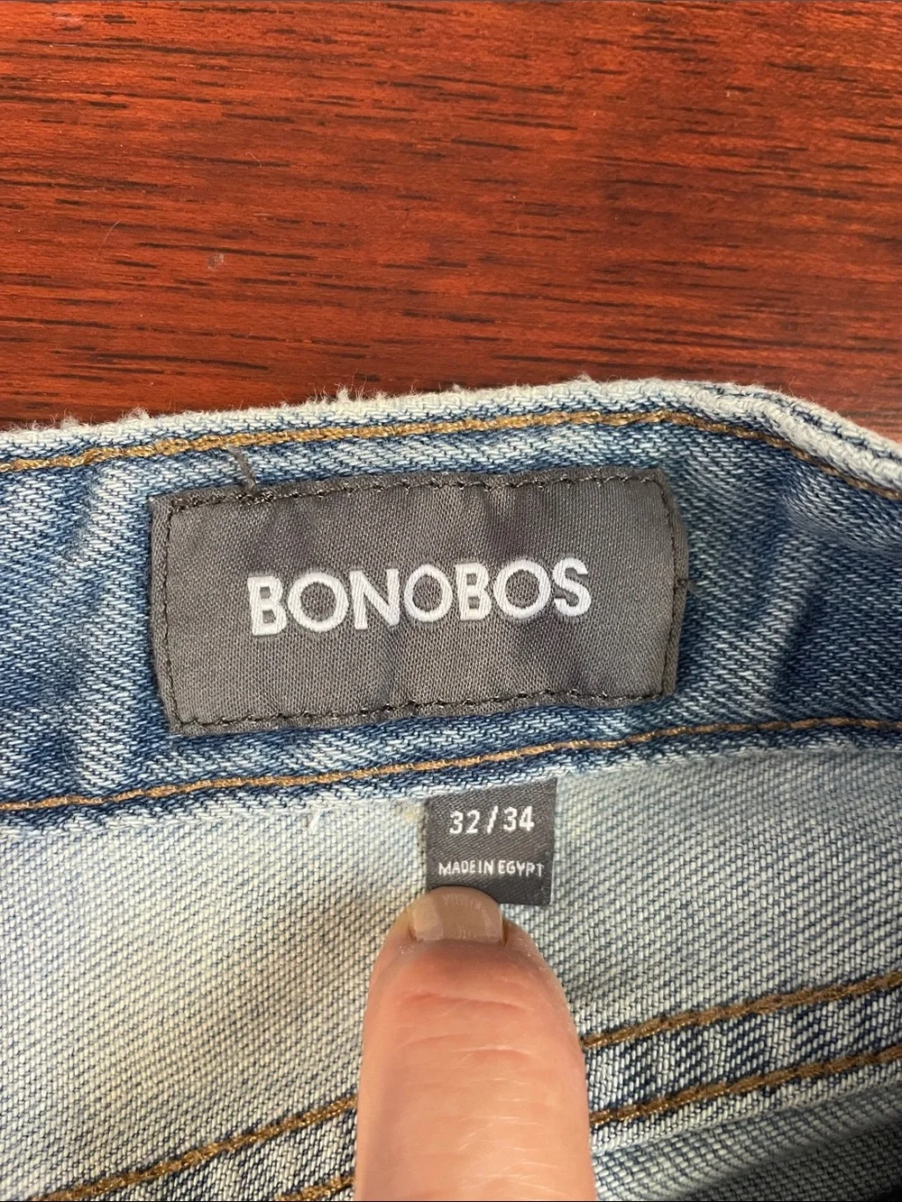 Bonobos Light Blue Slim Straight Men’s Jeans